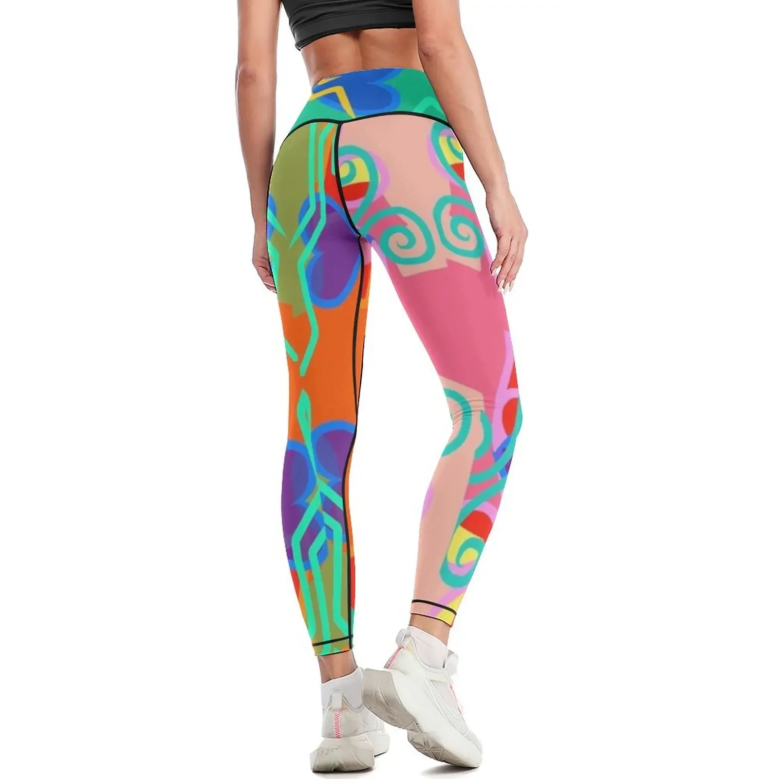 Let's Appreciate Art Leggings Sweatpants jogging pants gym top leggins push up woman Womens Leggings 3