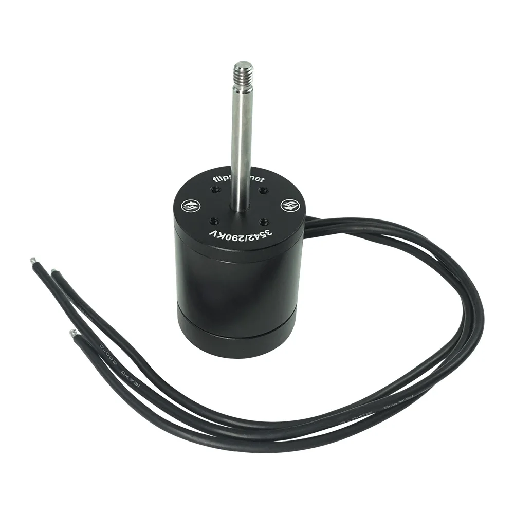 Flipsky 3542 motor dc sem escova à prova d'água 290kv com hélice para robô subaquático barco salva-vidas efoil