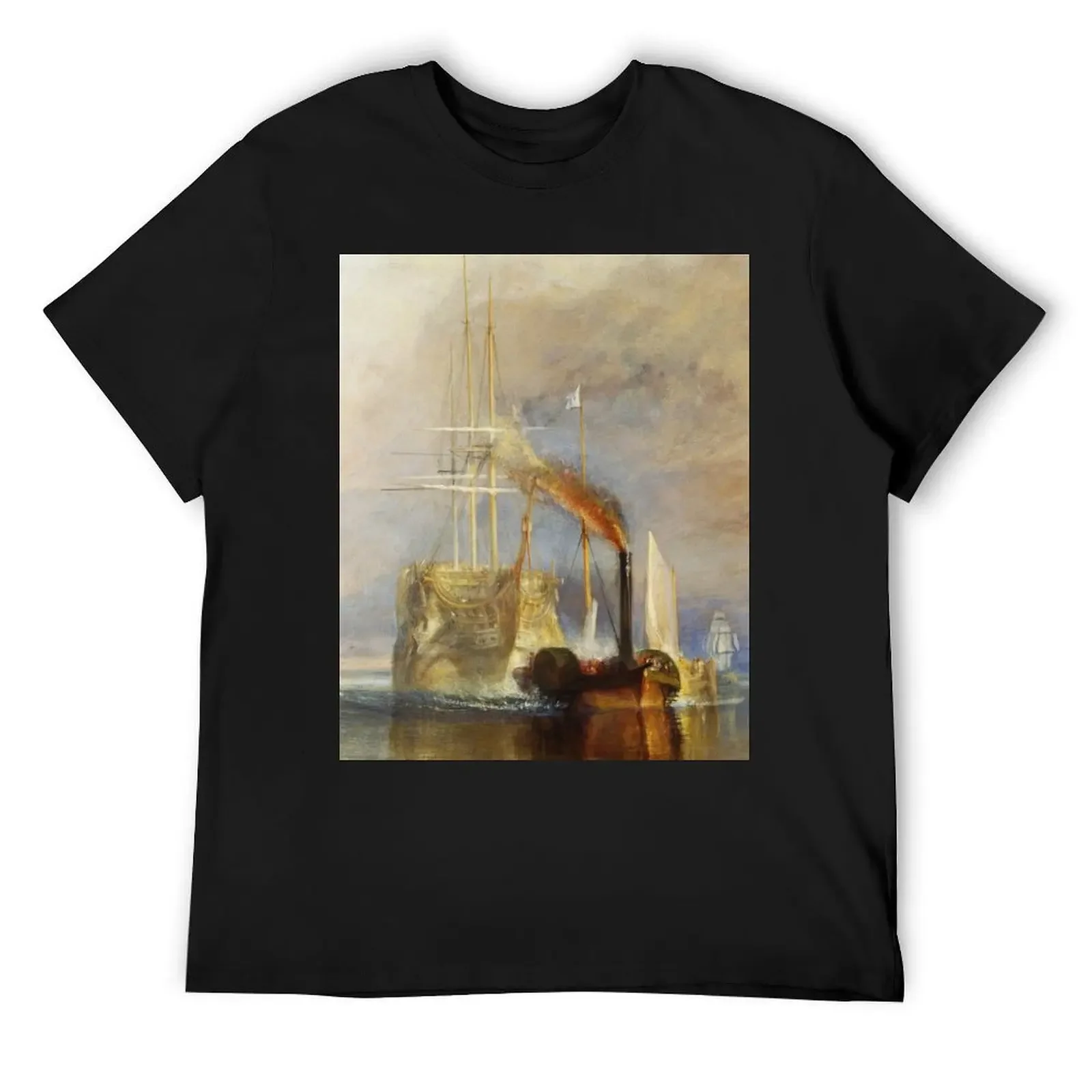 The Fighting Temeraire by JMW Turner T-Shirt sweat Blouse mens tall t shirts