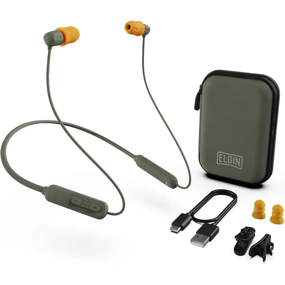 

Bluetooth Earplugs with 31dB NRR, 8mm Driver, USB-C Charging, 14-Hour Playtime