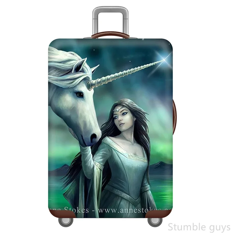 

Elastic Dustproof Suitcase Cover Protective Scratch-Resistant Stretchy Luggage Sleeve Essential For Air Travel 18-32 Inch