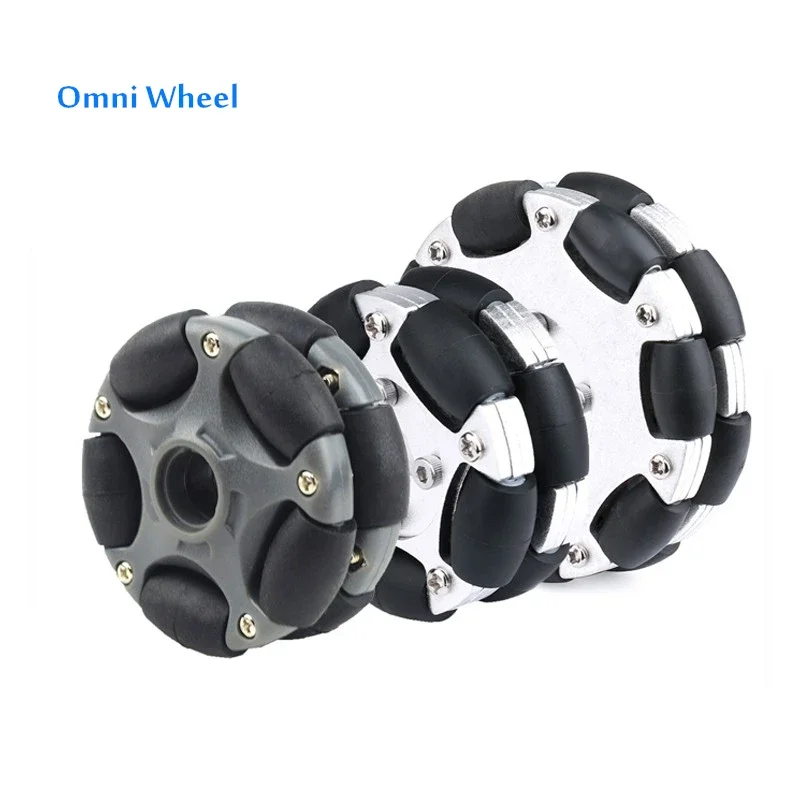 Metalowe koło Omni 58MM 82MM Robot ROS Wielokierunkowe koło sportowe