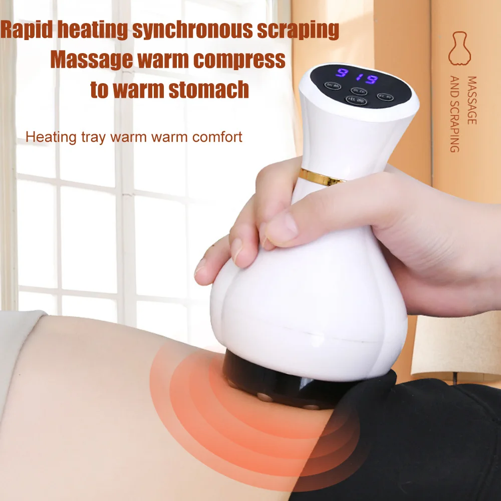 

Intelligent Electric Vacuum Cupping Massage Body Cups LCD Display Anti Cellulite Magnet Therapy Guasha Scraping Fat Burner