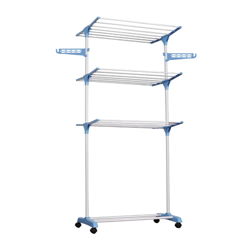 Simple Home Floor Multi-Layer Folding Wing Drying Rack