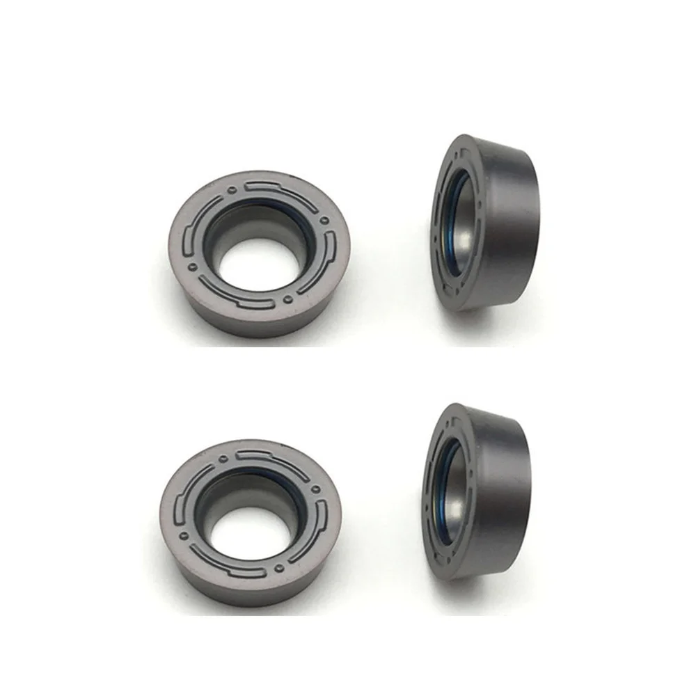 

HADESITONG 10PCS RDMW10T3MO 1204-FM HS5130 CNC Lathe Cutting Tungsten Carbide Insert Milling Insert For Stainless Steel Parts