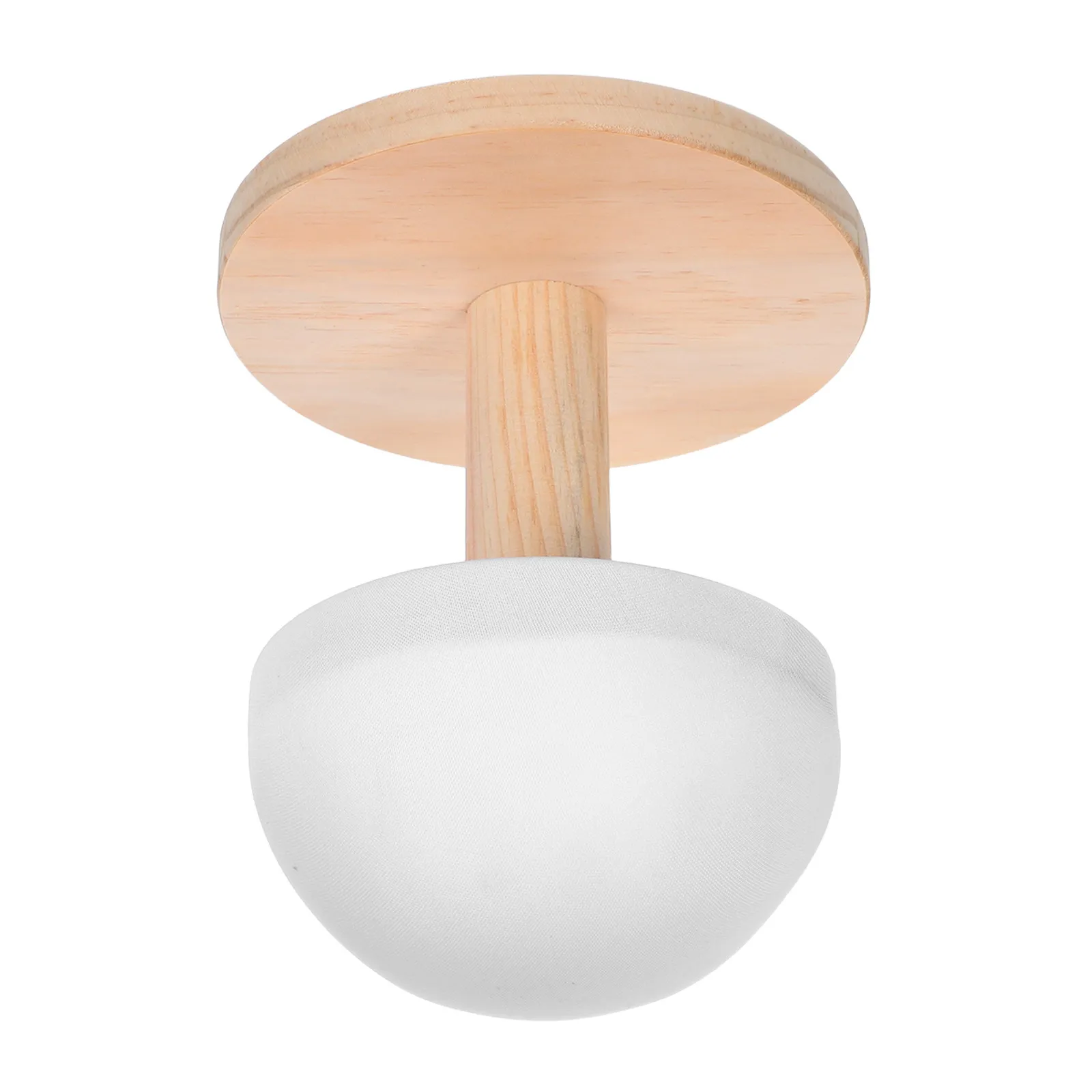 

Portable Wooden Ironing Board Round Base Compact Mini Pressing Pillow Board for Bras Hats Shirts Cuffs Collars Sewing Projects