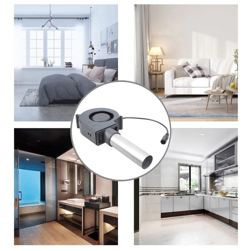 

BBQ Fan Small Portable Air Blower with Air Collecting Port Power Supply Speed Controller Cooking Blower for Cooling best sale