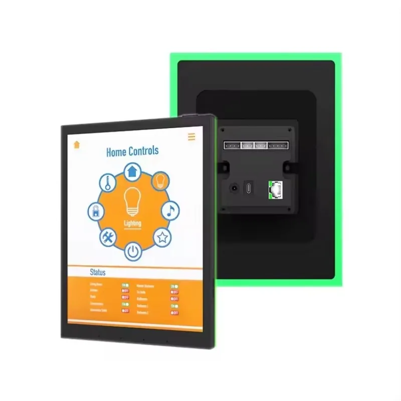 Smart Home Wall Mounting Inwall 9.7 Inch Rs485 Control Panel Touch Screen Android 13 Tablet With Poe