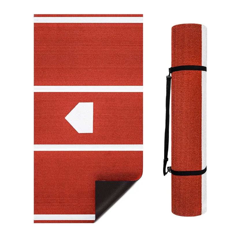 Baseball softball batting mat training mat non-slip portable high-quality grass silk batting practice mat