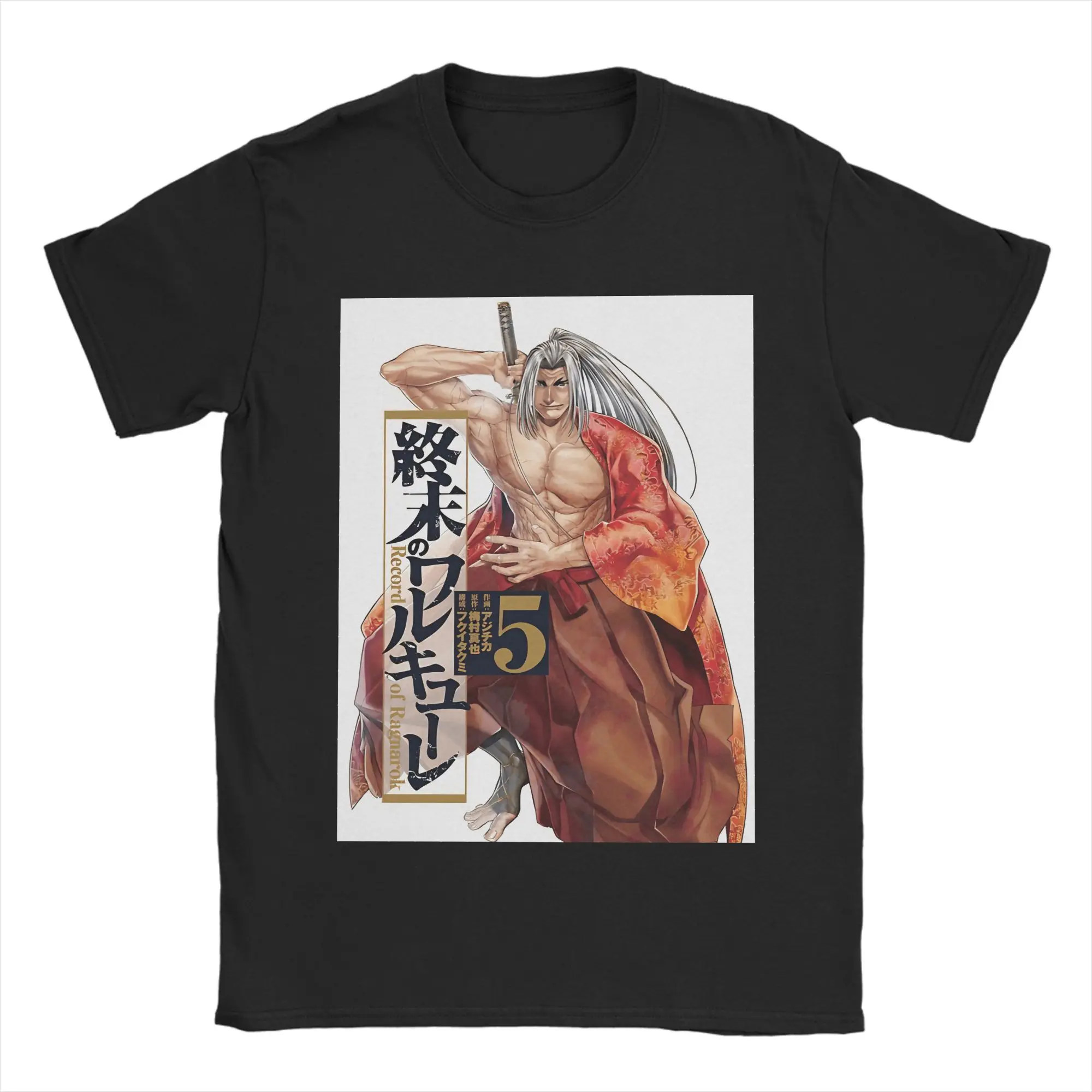 Shuumatsu No Valkyrie Record Of Ragnarok, camisetas de verano 100 algodón para hombre, camiseta informal, camisetas divertidas de manga corta Y2K