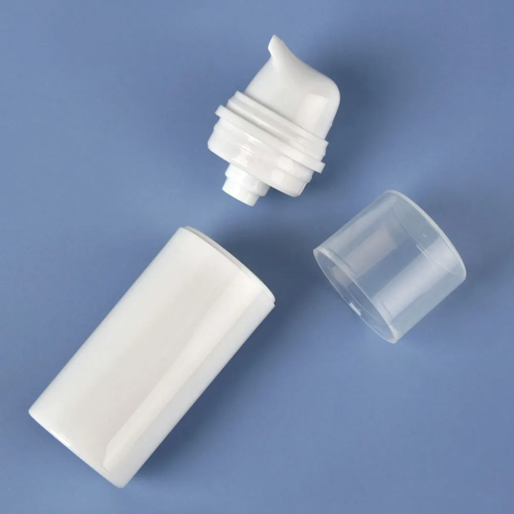 

4pcs 50ml PP Vacuum Bottles Durable Portable Cream Lotion Press-Type Sub Bottle Sub Containers Travel Mini Storage