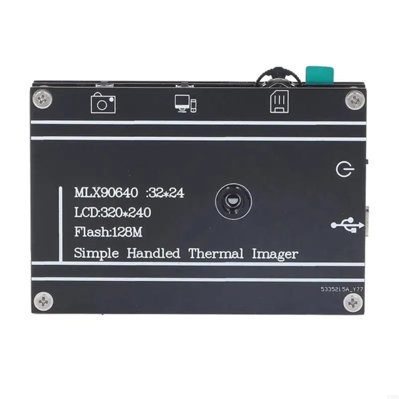 Portable Digital Thermal Imager for Accurate Temperature Measurement from -40℃ to +300℃ with Safe Alarm Feature