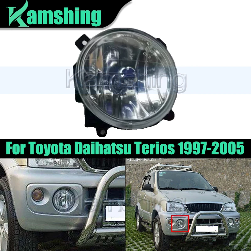 

Car Front Bumper Foglight For Toyota Daihatsu Terios 1997-2005 Fog Lamp Foglamp Fog Light Signal Light Driving Lamp