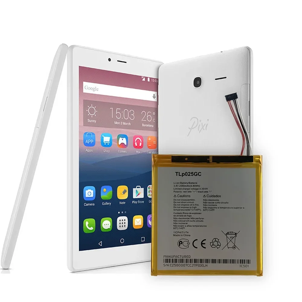 

TLP025GC Высококачественная сменная батарея для Alcatel Pixi 4 (7,0) OT9003 VDF 9003X 8062, новые встроенные литиевые батареи