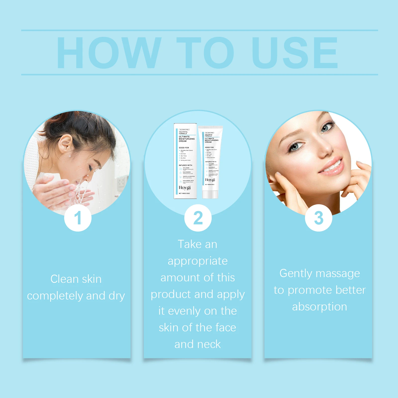 كينتيللا كريم ترطيب نهائي تركيبة شبابية الكولاجين نياسيناميد كينتيللا اسياتيكا حمض الهيالورونيك التجاعيد البقع كريا