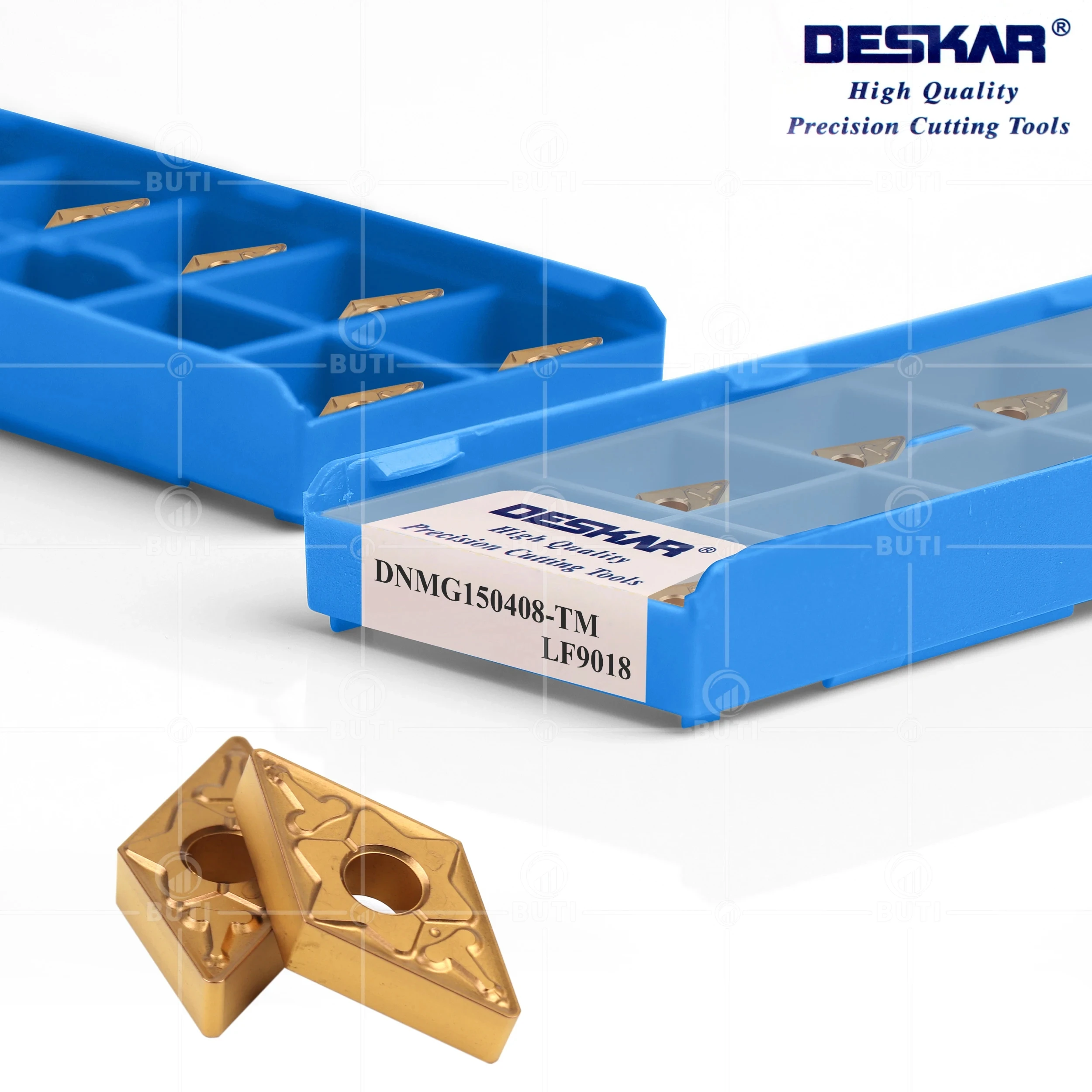 DESKAR 100% Original DNMG150408 DNMG150608 TM LF9018 Turning Tools Carbide Inserts CNC Lathe Cutting Tools For Processing Steel