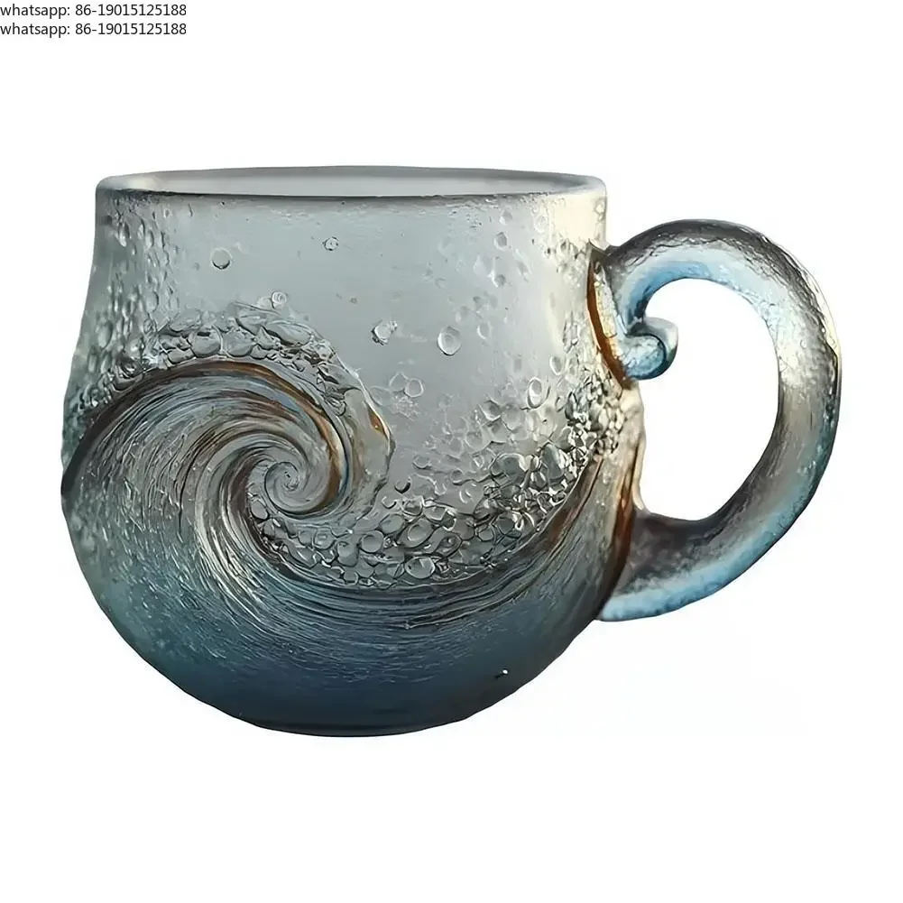 wave-cup-handmade-blown-sea-glass-cup-unique-texture-beach-themed-tea-cup-handmade-sea-inspiration