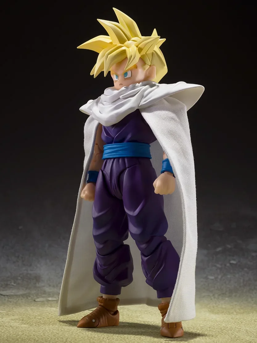 In Stock Original Bandai Dragon Ball Z S.H.F Goku Super Saiyan Son Gohan Anime Action Figures PVC Toys Models Collectible Gifts