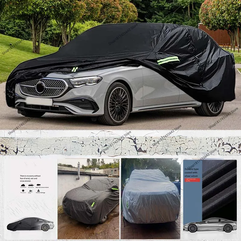 

Waterproof Car Covers for 2006-2025 Mercedes Benz E-Class Sedan E300 E350 for Snow Rain Dust Hail Protection