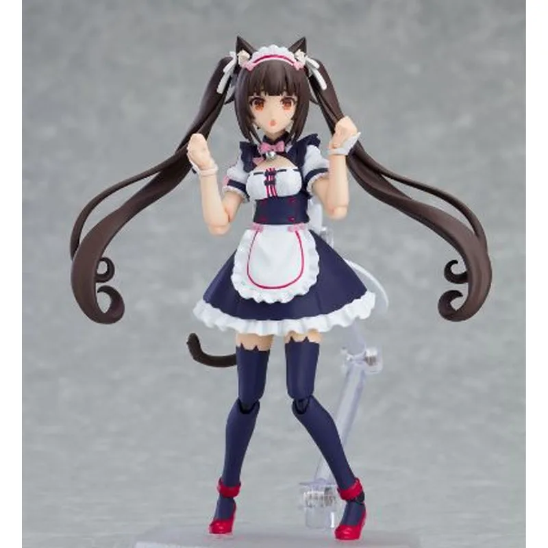 Oryginalne figurki anime GSC Max Factory FIGMA Chocolate 130mm, zabawki dla chłopców, prezent na Boże Narodzenie, kolekcjonerskie modele, ozdoby.