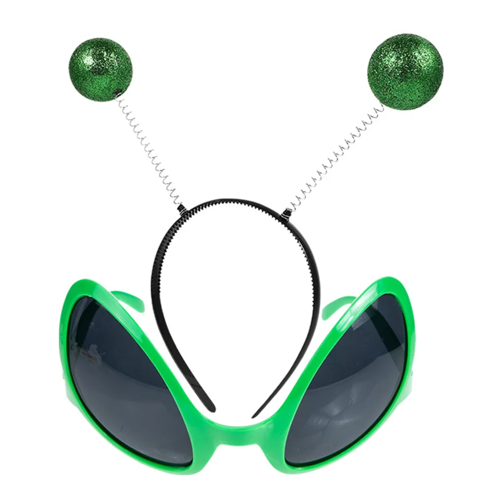 2 stücke Antenne Stirnband Gläser Set Für Halloween Party Kostüm Raum Thema Tragbare Requisiten Kostüm Zubehör Für Erwachsene