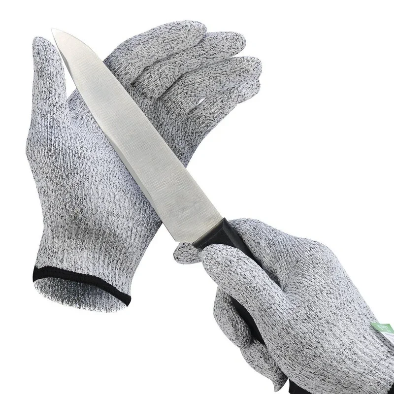 

High-strength Grade Level 5 Protection Safety Anti Cut Gloves Kitchen Cut Resistant Gloves for Fish Meat Cutting Safety Gloves