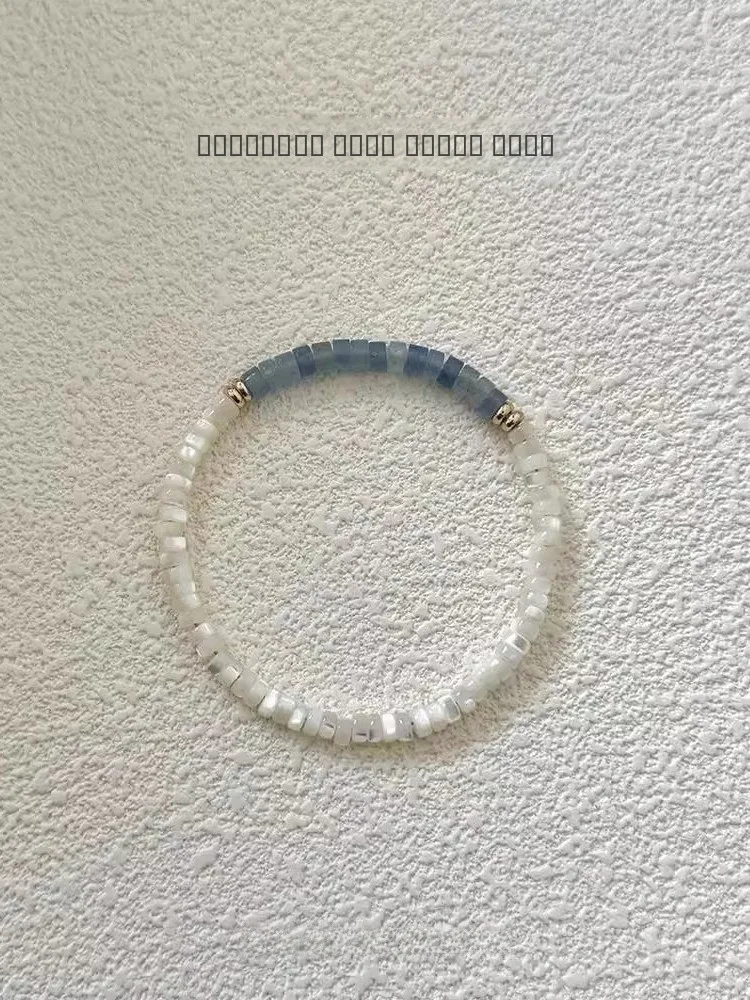 pulseira-de-turquesa-natural-branca-Unica-e-bonita-luxuosa-com-cordao-elastico-para-meninas-joias-com-contas-empilhaveis