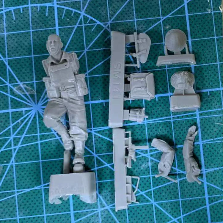 1/35 Resin Model figure GK Soldier, British corporal for Universal Carrier, Military theme, Unassembled and unpainted kit