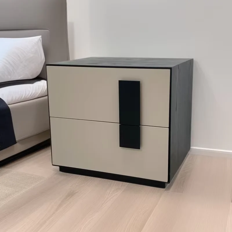 Beige Design Nightstands Nordic Office European Space Saving Nightstands Bedroom Modern Lounges Mesitas De Noche Furniture Home