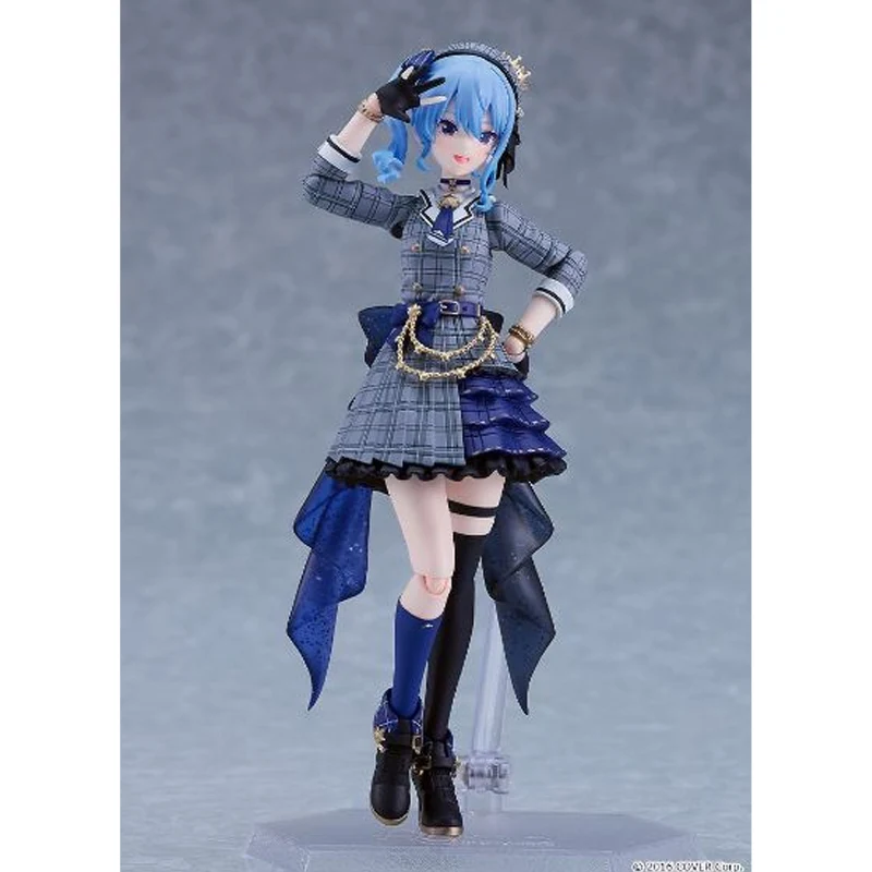 GSC Original Figma Hololive Hoshimachi Suisei Anime figuras de acción juguetes para niños regalo de Navidad adornos de modelos coleccionables