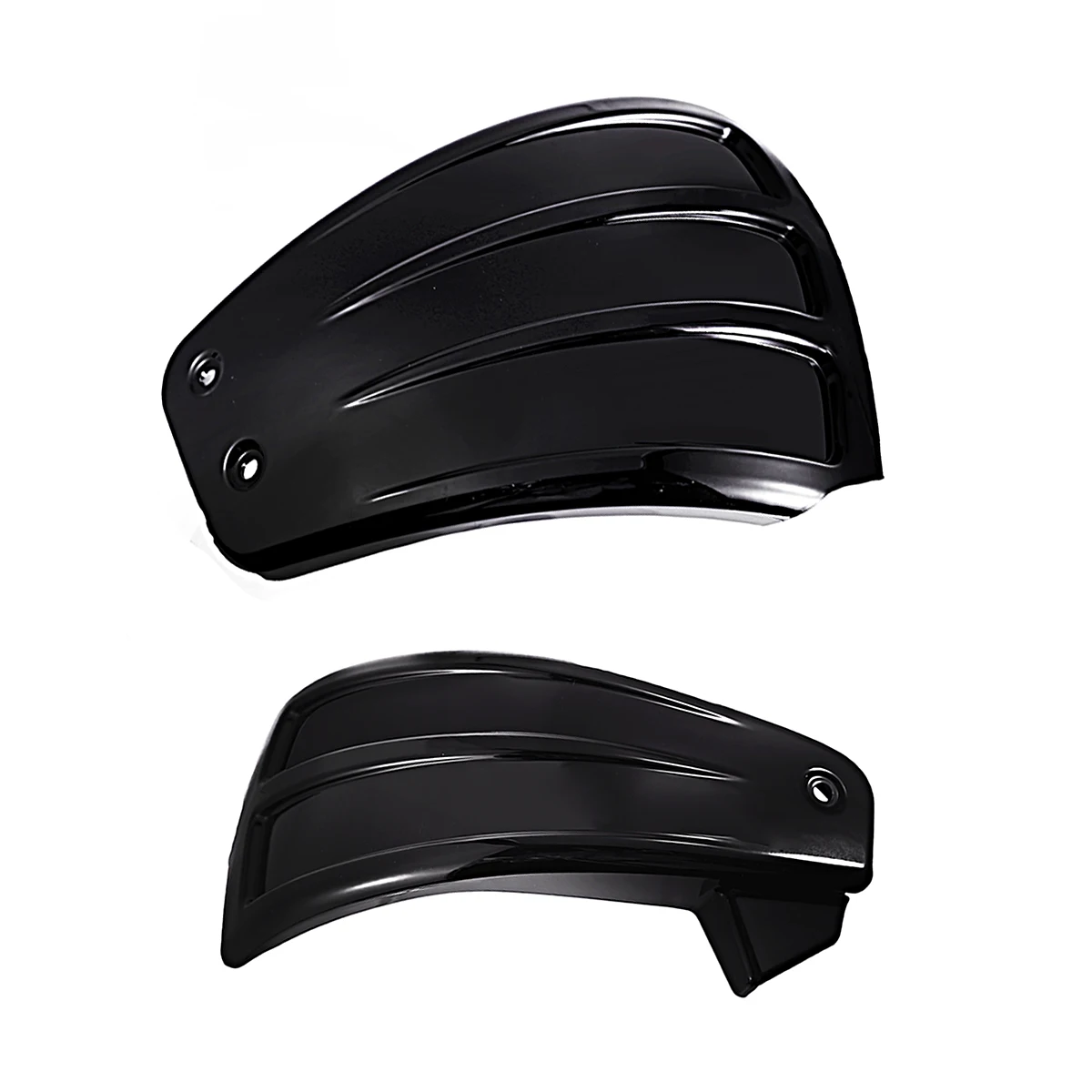 GLOSS BLACK SIDE FAIRING BATTERY COVER FOR HARLEY SOFTAIL STREET BOB FXBB LOW RIDER S HERITAGE CLASSIC 2018-2023