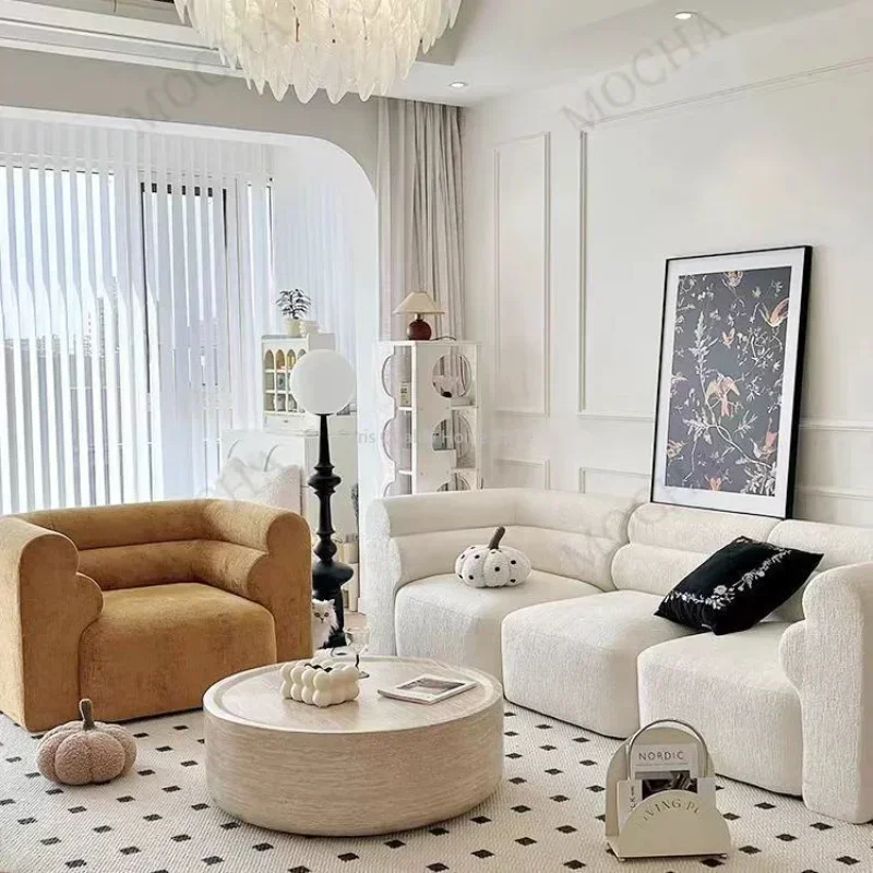 Kombination Teetisch Wohnzimmer Home Licht Luxus Moderne Runde Kreative Net Red Entry Designer Tisch Harz Handwerk