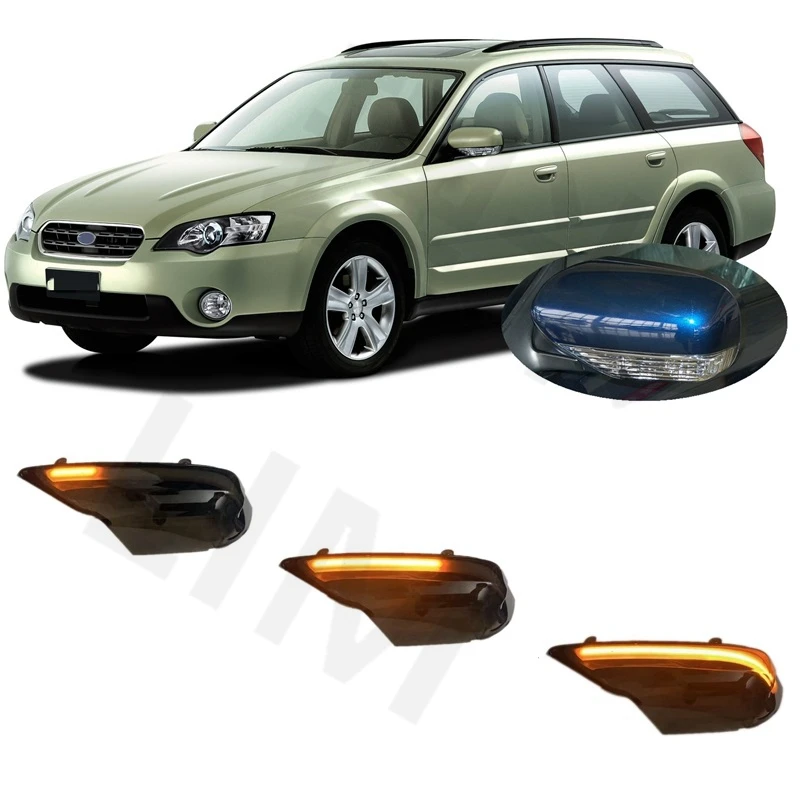 

for Subaru Outback 2004 2005 2006 Dynamic LED Indicator Mirror Turn Light Signal Lamp Accessories