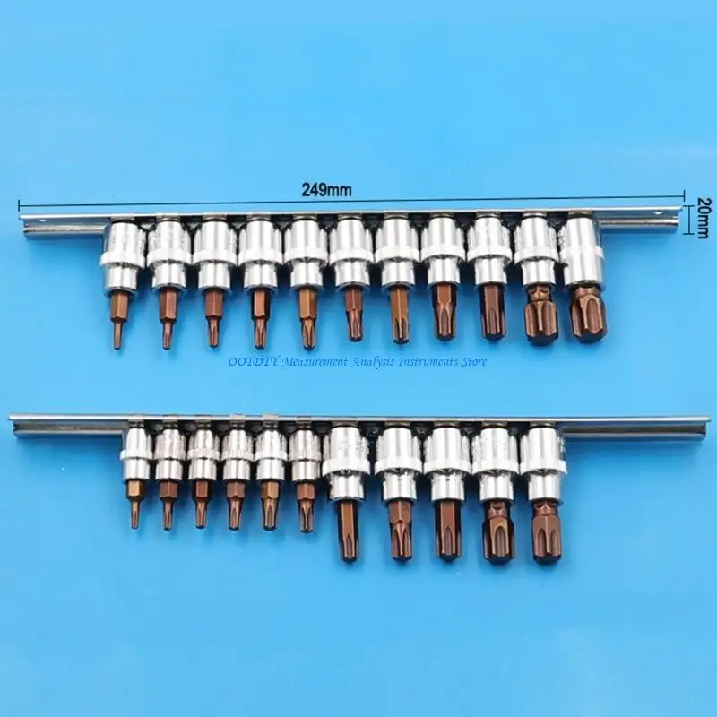 

Набор шестигранных бит Torx 367D, стальные шестигранные ключи, гайка, отвертка, сверло, втулка, инструмент