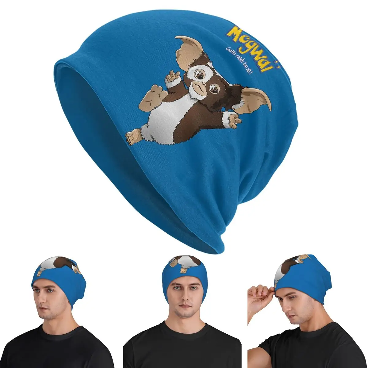 

Gizmo The Little Mogwai Skullies шапки шапки теплая осенне-зимняя уличная шапка вязаная шапка для мужчин женщин взрослых