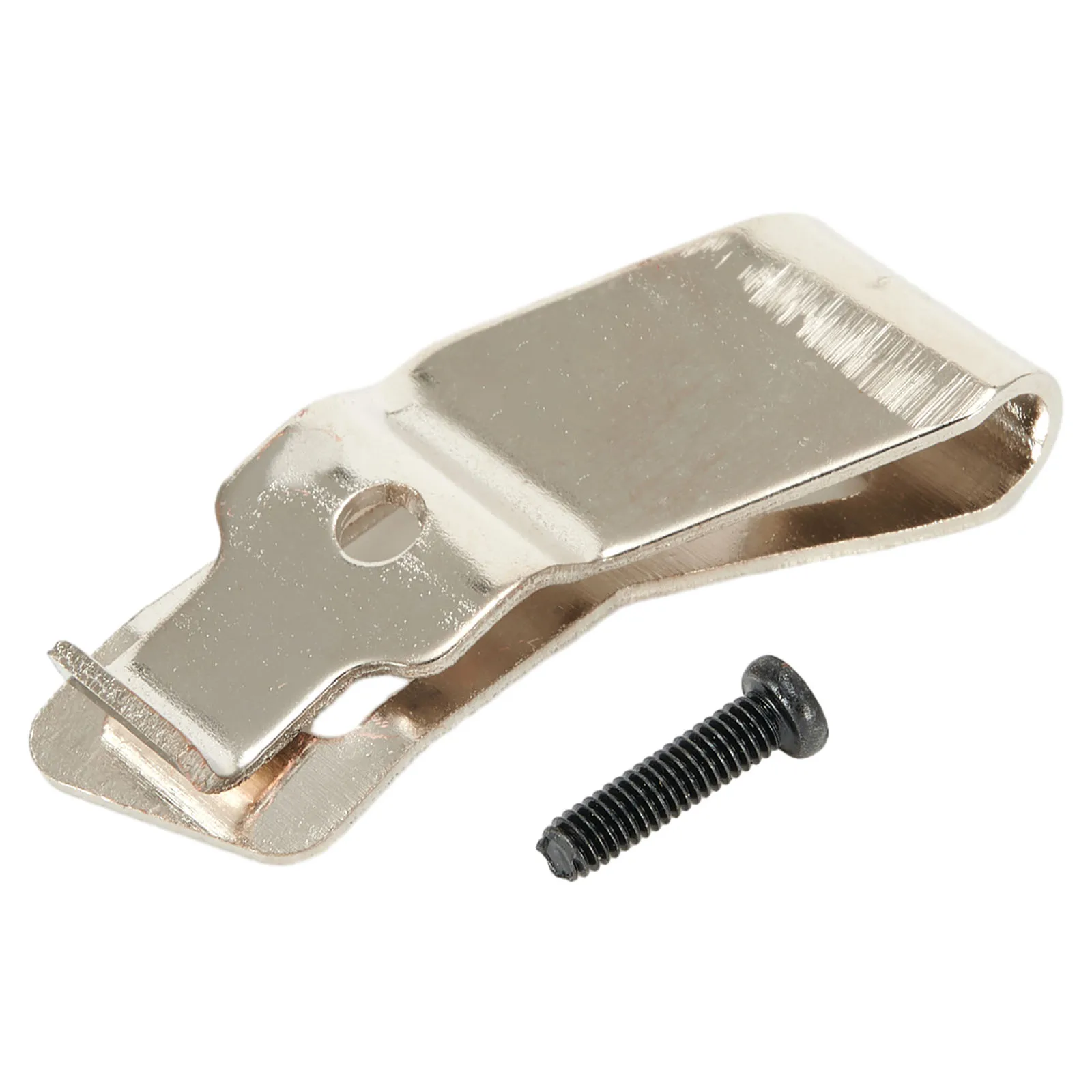 Metal Belt Hook Clip with Screw Part 42700495 for Power Tool Handles Compatible with Drills Drivers and Wrenches