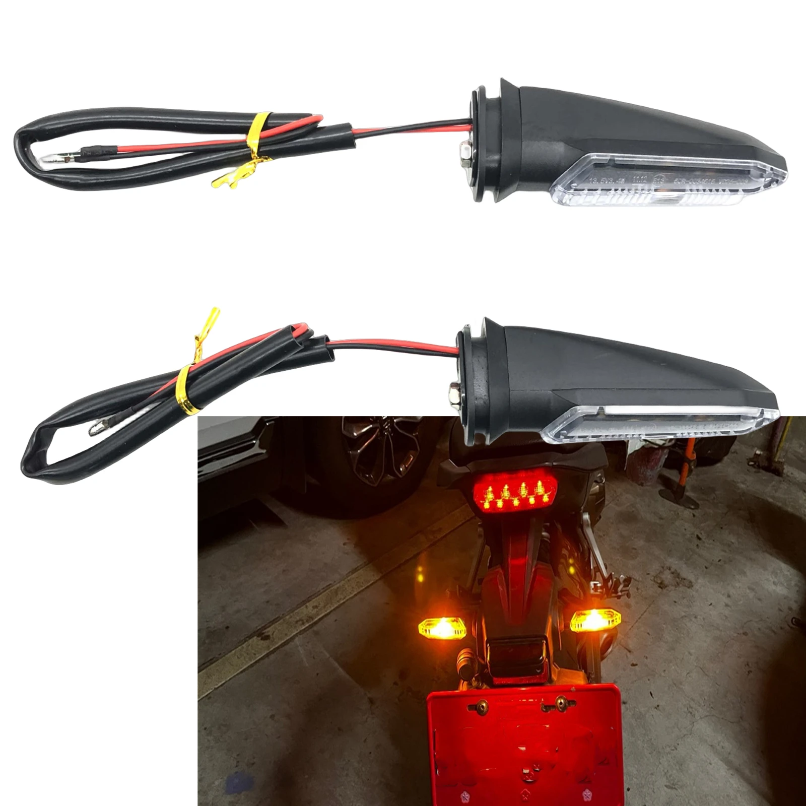

Motorcycle Turn Signal Light Lamp For HONDA CB125/250R/300R CB500X/F CB650R CBR 650R/500R XADV750 ADV150
