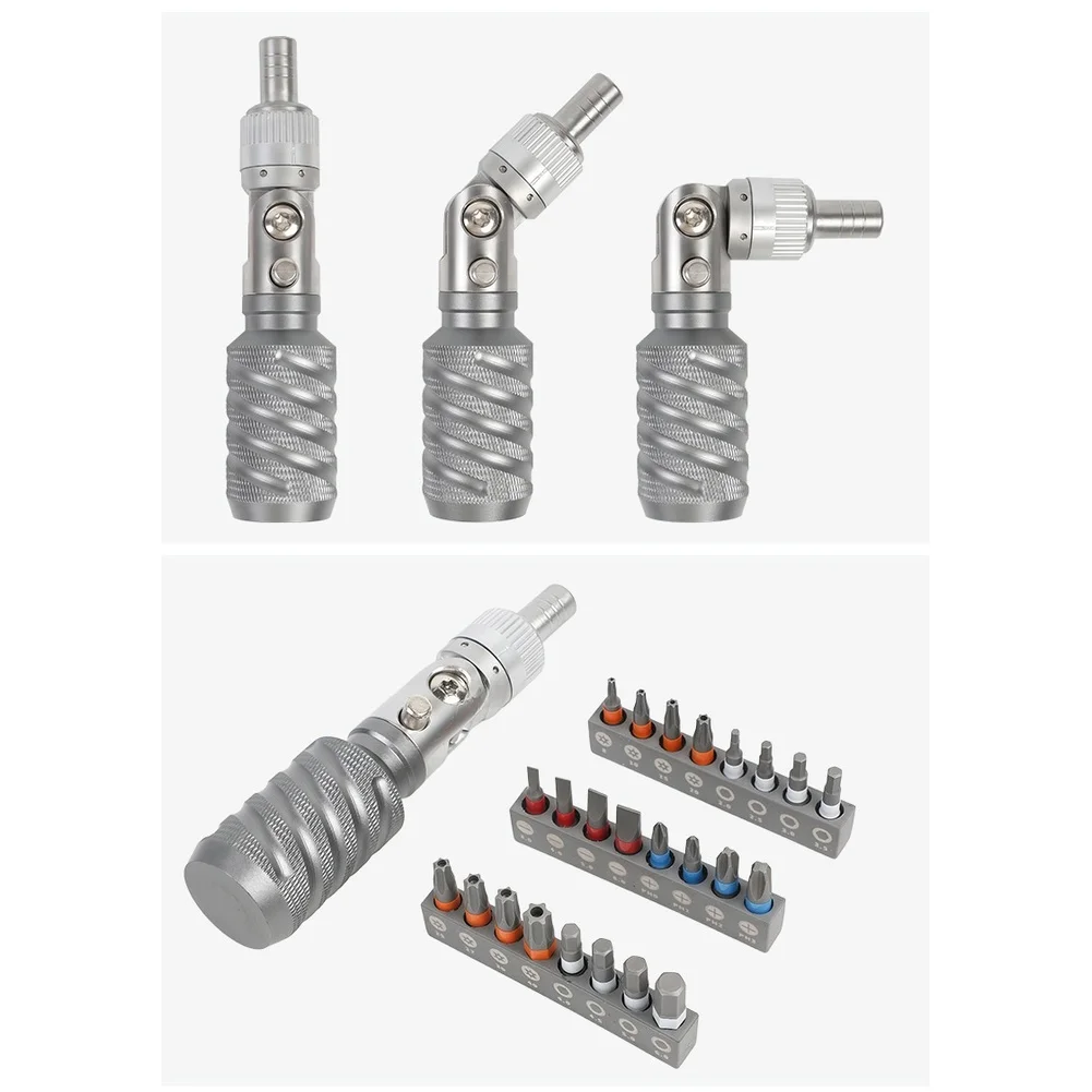 25pc Drill Bit Kit Made from Alloy Steel with For cross Flat Hex Screwdriver Bits for Routine Tool Applications