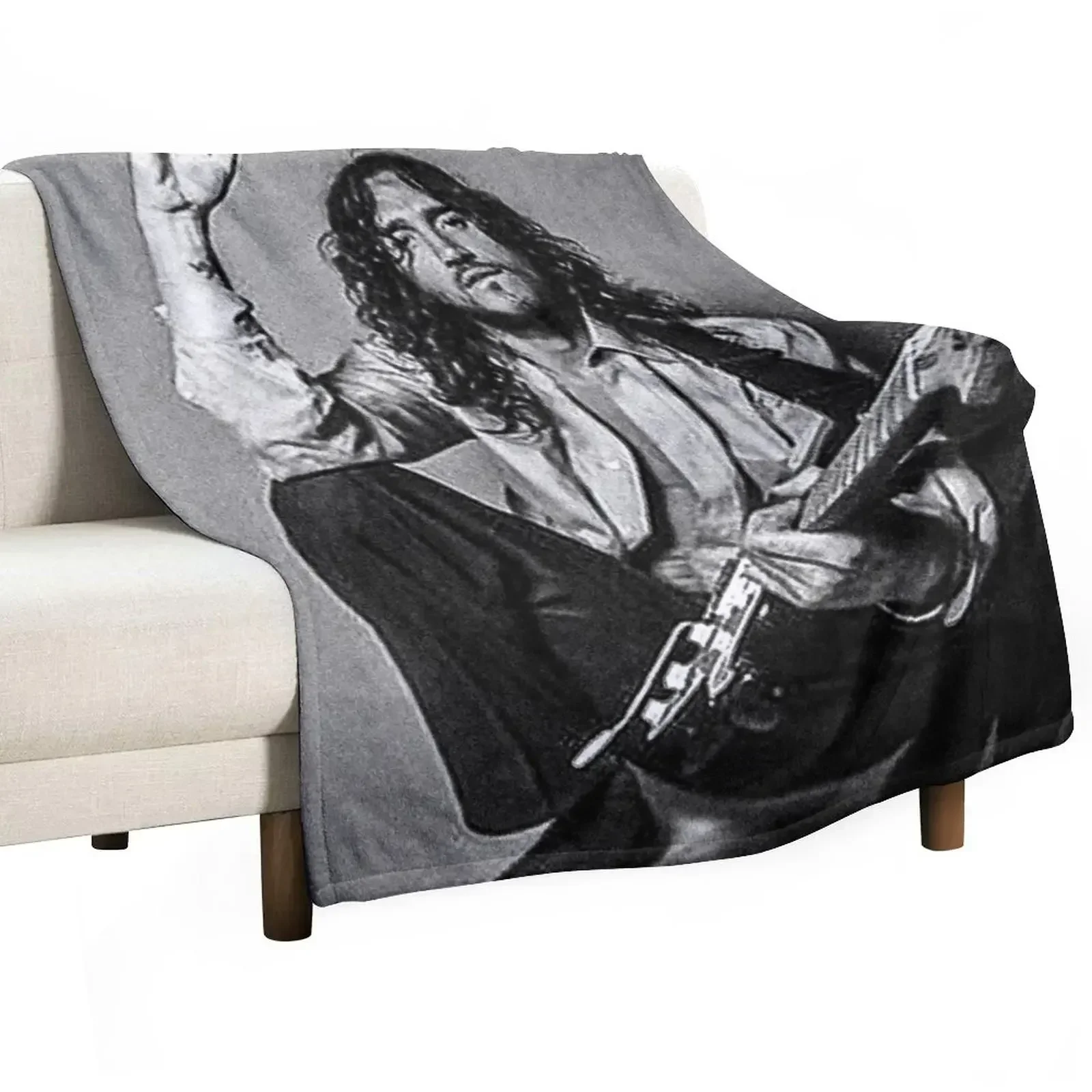 

john frusciante Throw Blanket Picnic Heavy Blankets