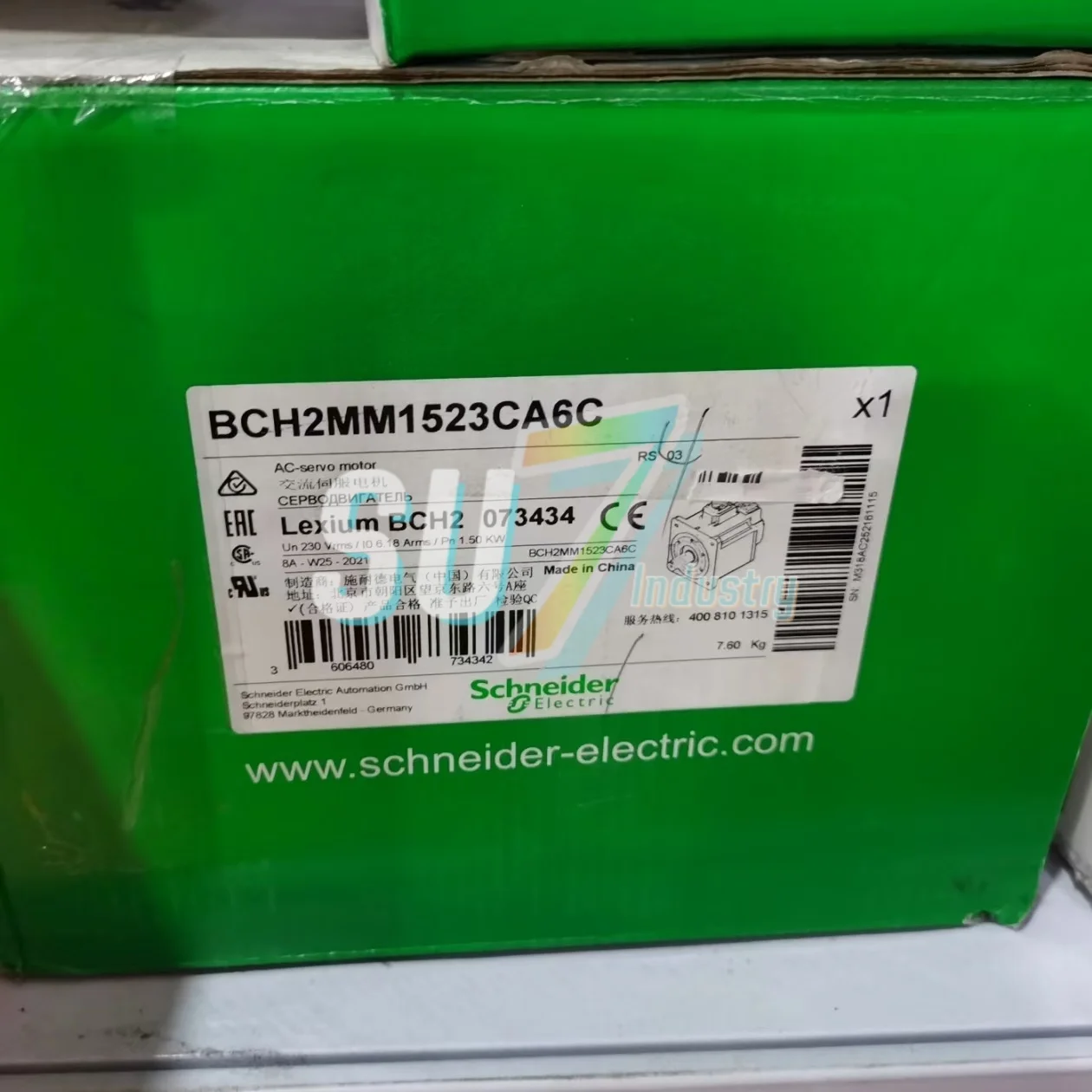 BCH2MM1523CA6C محرك سيرفو أصلي جديد