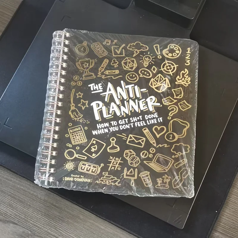 Anti Planner Tag Book Daily Planner Organizer Notebook Beat Procrastination Planner Student Stationery Office Supplies