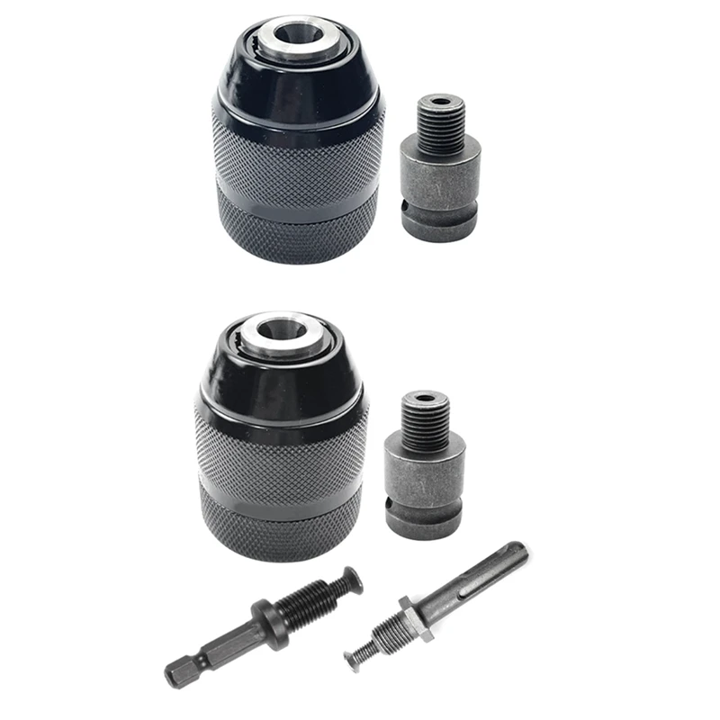 

3/8-24UNF Thread 0.8Mm-10Mm Metal Drill Chuck Adapter Suitable For Hand Drill Electric Hammer/Electric Hammer Drill