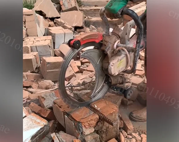High Frequency Ring Saw Reinforced Concrete Wall Cutting Machine Cement Road Cutter For Construction Renovationone