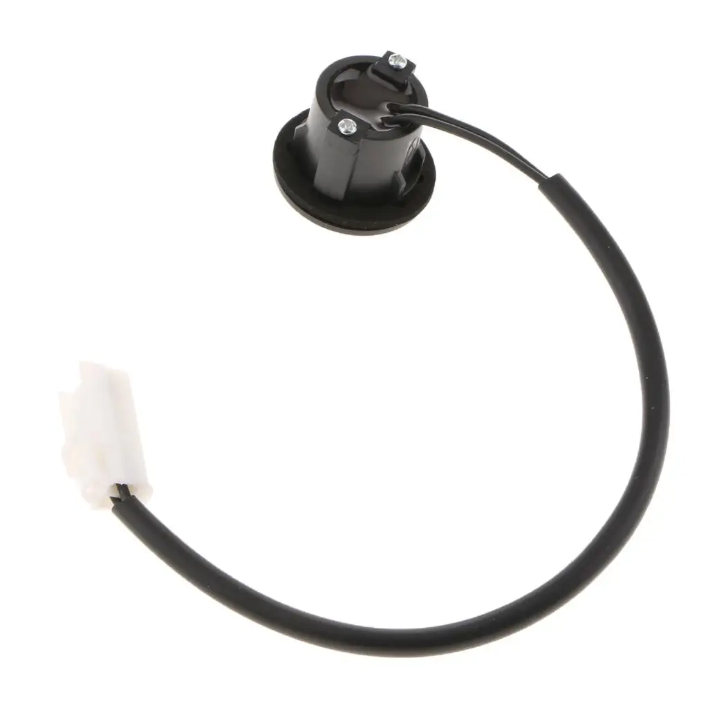 Vehicle Back Door Luggage Lock Push Switch Sturdy Plastic Trunk Boot Control Button Easy Install