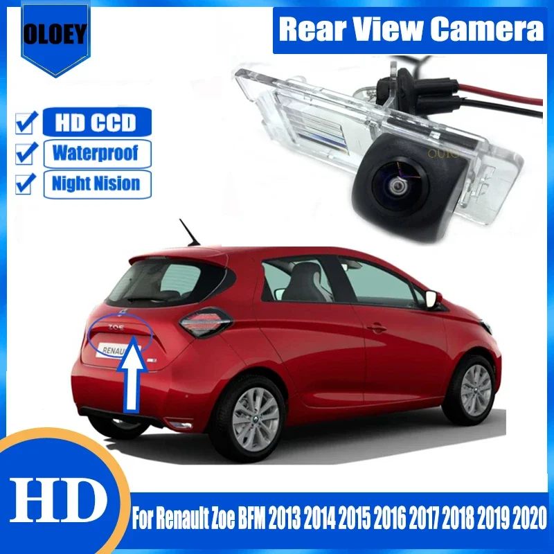 HD rear camera For Renault Zoe BFM 2013 2014 2015 2016 2017 2018 2019 2020 waterproof Backup Parking Reversing Camera