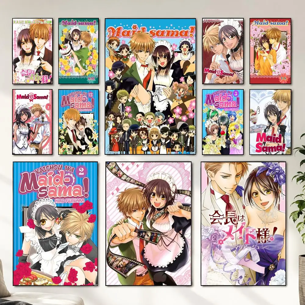 Best Sale Anime M-Maid-Sama! Poster Sticker Self Adhesive For Playroom Bedroom Hallway Home Wall Art Decor Perfect Gift