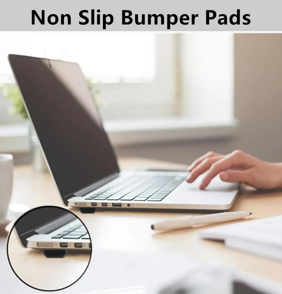 12 قطعة مربع ذاتية اللصق عصا الوفير وسادة قواعد مطاطية طويلة للإلكترونيات الزجاج المتكلم أجهزة الكمبيوتر المحمول الأثاث الكمبيوتر