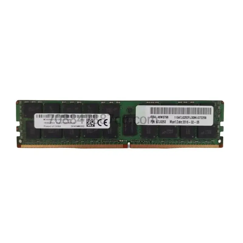 original 100% authentique   16GB 2Rx4 PC4-2133P DDR4 46W0796 46W0798 47J0253