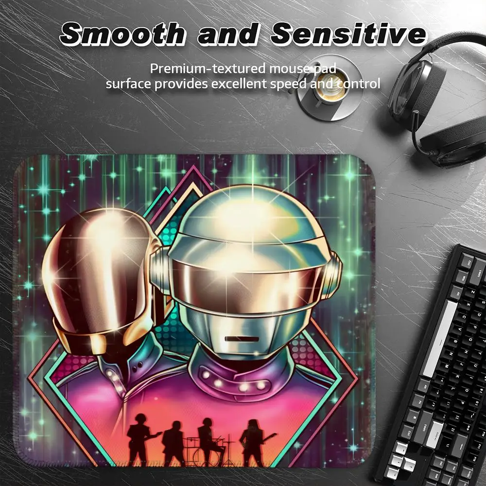 

Коврик для мыши в стиле панк Band D-Daft, офисные аксессуары, игровой маленький коврик для мыши, настольный коврик, офисный коврик, коврики для геймера, аниме-гаджеты, компьютерная мышь