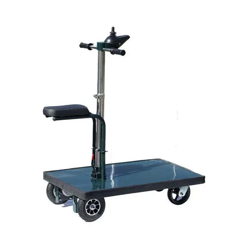 

Electric remote control camper Portable cart outdoor folding camping picnic cart Stall camping electronically controlled cart